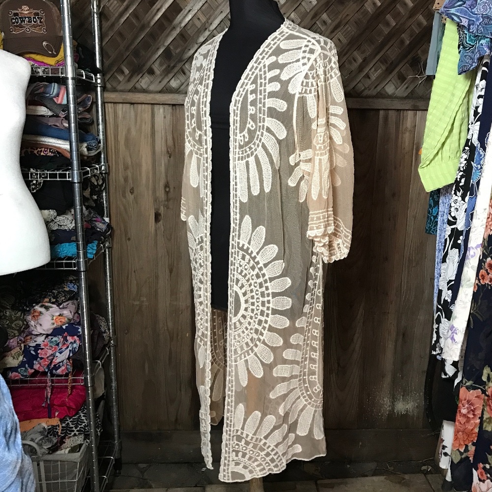 🦋 Rebellion Embroidered Kimono